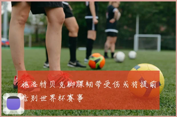 施洛特贝克脚踝韧带受伤或将提前告别世界杯赛事